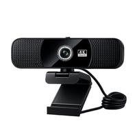 BJdfgE Altoparlanti stereo HI-FI e doppi microfoni con cancellazione del rumore | Webcam for conferenze messa a fuoco automatica Ultra HD 4K | Batteria integrata for streaming riunioni