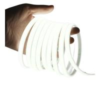 BJdfgE Luce al neon dimmerabile a LED con interruttore/dimmer/timer a nastro impermeabile da 288 LED/m(White,20M)