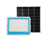 BJdfgE Luce di inondazione solare for esterni IP66 Riflettore da giardino impermeabile a LED con faretto telecomandato Illuminazione emergenza Lampada parete for patio(300W)