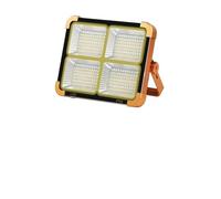 BJdfgE Luce di inondazione solare ricaricabile Riflettore a LED portatile for esterni Faretto Proiettore Lampada da costruzione(10000LM)