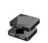 BJdfgE Splitter ProAV 4K UHD 2.0 1x2 HDCP HDR for Blu-ray DVD PS4 PS5(ZY-HS20E)