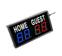BJdfgE Tabellone segnapunti Digitale a LED elettronico Piaghe 0-99 con Telecomando for Basket Ping Pong Baseball
