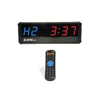 BJdfgE Telecomando con Timer da Palestra a LED Portatile 4 Pollici più Popolare in Lega di Alluminio