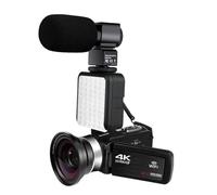 BJdfgE Videoregistratore digitale 4K ad alta definizione con microfono e touch screen for fotografia sportiva d'azione(E)