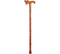BJH Bastone da Passeggio in Legno massello, Bastone da Passeggio per deambulatore Bastone da Passeggio in Legno Bastone da Passeggio per Anziano Camminatore Asta da Passeggio Stampelle in Legno