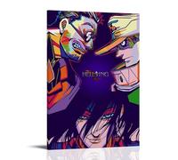 BJHIHSX Hellsing Ultimate - Poster decorativo da parete su tela, stampa artistica moderna, per camera da letto, 50 x 75 cm