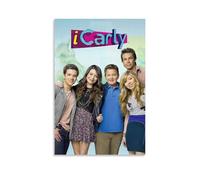 BJHIHSX ICarly - Poster decorativo da parete su tela, con artisti, stampa moderna, per camera da letto, 30 x 45 cm