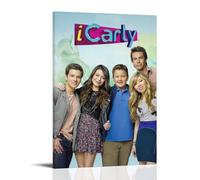 BJHIHSX ICarly - Poster decorativo da parete su tela, con artisti, stampa moderna, per camera da letto, 60 x 90 cm