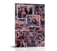 BJHIHSX ICarly - Poster decorativo da parete su tela, con personaggi da collezione, stampa moderna, per camera da letto, 20 x 30 cm