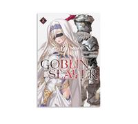 BJHIHSX Poster decorativo da parete a tema anime, motivo: Goblin Slayer and Sword Maiden, stampa artistica su tela, poster decorativo moderno per camera da letto (50 x 75 cm)