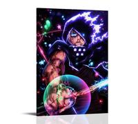 BJHIHSX Poster decorativo da parete a tema anime, personaggio della Forza del Fuoco Arthur Boyle, stampa artistica su tela, poster decorativo moderno per camera da letto, per camera da letto, 40 x 60