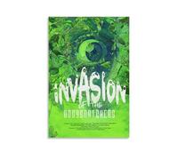 BJHIHSX Poster decorativo da parete su tela con immagine di film "Invasion of the Body Snatchers", poster decorativo moderno per la camera da letto, 50 x 75 cm