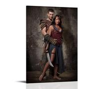 BJHIHSX Poster decorativo da parete su tela con personaggi principali di Spartaco, stampa moderna per la camera da letto, per la camera da letto, 50 x 75 cm