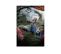 BJHIHSX Poster decorativo da parete su tela, motivo: Alice nel Paese delle Meraviglie, con eroina, poster decorativo moderno, per camera da letto, 20 x 30 cm