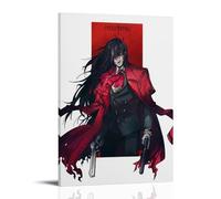 BJHIHSX Poster decorativo da parete su tela, motivo: asso di Hellsing, mostri che maneggiano lezioni di mostri, stampa artistica moderna, poster decorativo per camera da letto, 40 x 60 cm