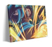 BJHIHSX Stampa artistica da parete su tela a tema anime Shinra Fire Force, poster decorativo moderno, per camera da letto, 20 x 30 cm