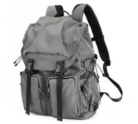 BJIAX Zaino Uomo Zaino per PC Portatile, 15,6 Pollici Zaino Porta PC Zaino da lavoro, 30 litri Impermeabile Zaino per Laptop, Notebook, Viaggio Ufficio università, Regalo Uomo & Donna Grigio