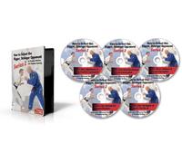 BJJ - 5 DVD Instructional Set - How to Defeat the Bigger, Stronger Opponent with Brazilian Jiu-Jitsu Series 2, with Brandon 'Wolverine' Mullins and Stephan Kesting. Techniques, Drills, Strategies and Tactics for the Smaller Grappler