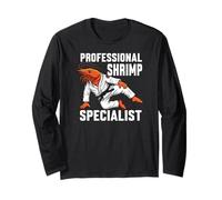 BJJ Professional Shrimp Specialist Funny Jiu Jitsu Grappling Maglia a Manica