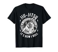 BJJ Tshirt Per brasiliano Jiu Jitsu È Come I Roll Maglietta