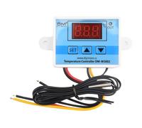 BJKYTMLM W3002 Regolatore di Temperatura 220V 110V 24V 12V 10A LED Digitale Termostato Interruttore di Controllo Termoregolatore Sensore Meter con sonda(W3002 AC 110-220V)