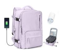 BJLFS Borse da Cabina per Ryanair 40×30×20 Zaino da Viaggio con Sottovuoto Bagaglio a Mano 40x20x25 Easyjet 45×36×20,Zaino Wizzair 40x30x20,Zaino Casual per laptop da 14 pollici