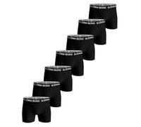 Björn Borg Boxer da uomo in cotone elasticizzato, confezione da 7, Multipack 1 (10004238_mp001), L