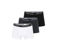 Boxer sportivi da uomo Björn Borg Cotton Stretch 3P - black/white/navy blue - Multicolore (L)