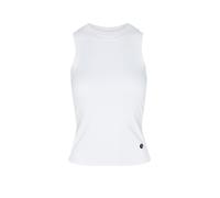Top da tennis da donna Björn Borg Ace Pocket Ribbed Tank - Bianco (S)
