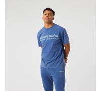 Björn Borg Classic Print Maglietta Uomini - blu