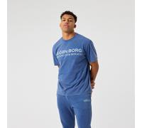 Björn Borg Classic Print Maglietta Uomini-blu in blu, Taglia: L