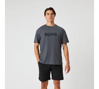Björn Borg Gym Oversized Maglietta Uomini-Grigio Scuro in grigio scuro, Taglia: S