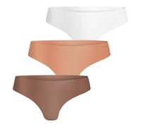 Björn Borg Invisible Perizoma Confezione Da 3 Donna in beige
