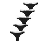 Björn Borg Logo Perizoma Confezione da 5 Donna, Taglia: L