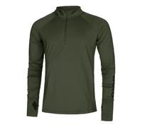 Björn Borg Midlayer Half Zip Manica Lunga Uomini in verde scuro