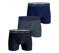 BJÖRN BORG Pantaloncini intimi sportivi blu fumo / blu scuro / nero / bianco Uomo BJÖRN BORG S blu fumo / blu scuro / nero / bianco