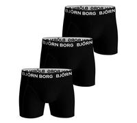 BJÖRN BORG Pantaloncini intimi sportivi nero / bianco Uomo BJÖRN BORG S nero / bianco