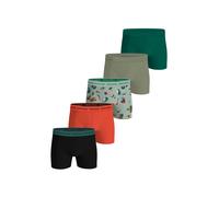 BJÖRN BORG Pantaloncini intimi sportivi verde / oliva / arancione / nero Uomo BJÖRN BORG L verde / oliva / arancione / nero