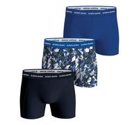 Björn Borg Stretch Boxer Confezione Da 3 Uomini in blu scuro, Taglia: S