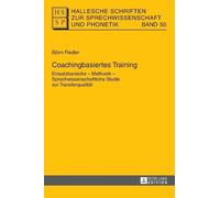Björn Fiedler Coachingbasiertes Training (Copertina rigida)