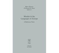 Björn Hansen Modals in the Languages of Europe (Copertina rigida)