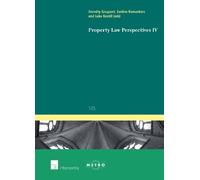 Björn Hoops Property Law Perspectives IV (Tascabile)