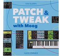 Bjooks Patch and Tweak with Moog hochwertiger Hardcover Bildband über patchbare Synthesizer mit Tutorials, Beispiel Patches, Interviews und Einblicken in modulare Klanggestaltung