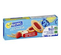 Bjorg - Les Petits Curieux - Bjorg - Les Petits Curieux - Ciotole con fragole biologiche, 120 g - 120 g - 3 pezzi - Vendute in set