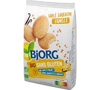BJORG - Sabbiato Grano saraceno Vaniglia - Senza olio di palma - Farina coneta - 250 g