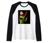 Bjork Volta Earth Intruders Glastonbury Live 2007 Maglia con Maniche Raglan