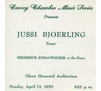 Bjorling, Jussi - Atlanta Recital April 1959