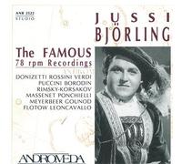 BJORLING JUSSI (tenore) - The Famous 78 rpm Recordings Principe Igor (1890) Vladimir's cavatina Sadko (1898) (Song of India) Ack varmeland, du skona Aida (1871) Celeste Aida Requiem (1874) Ingemisco tamquam reus Trovatore (1853) Ah, si, ben mio coll'essere