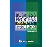 Bjorn Andersen Business Process Improvement Toolbox (Tascabile)