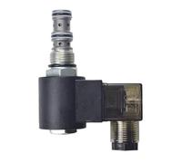 BJPCTUSF Elettrovalvola Plug-in a Tre Vie a Due Posizioni con Bobina DHF08-231 Valvola di Pressione dell'olio Idraulico SV08-31(12V)